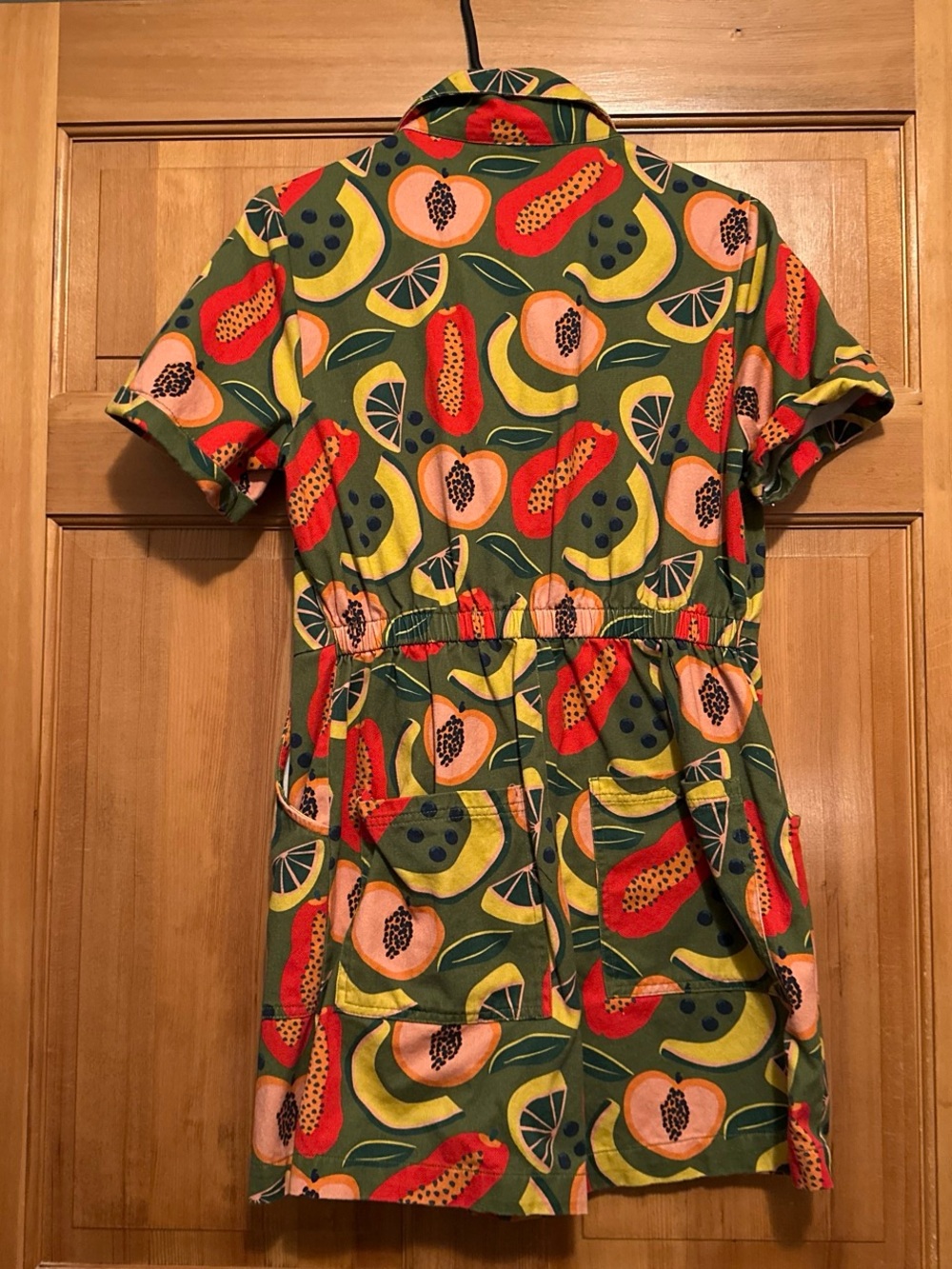 Lucy & Yak Riley Playsuit/Romper in Fruit Print - Picture 2 of 4